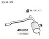 RENAU 7700796582 Middle Silencer